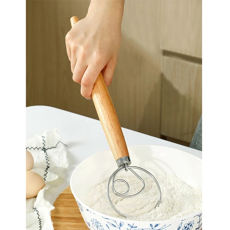 13inch Danish Dough Whisk Stai - Kitchen Baking Blender recension och pris