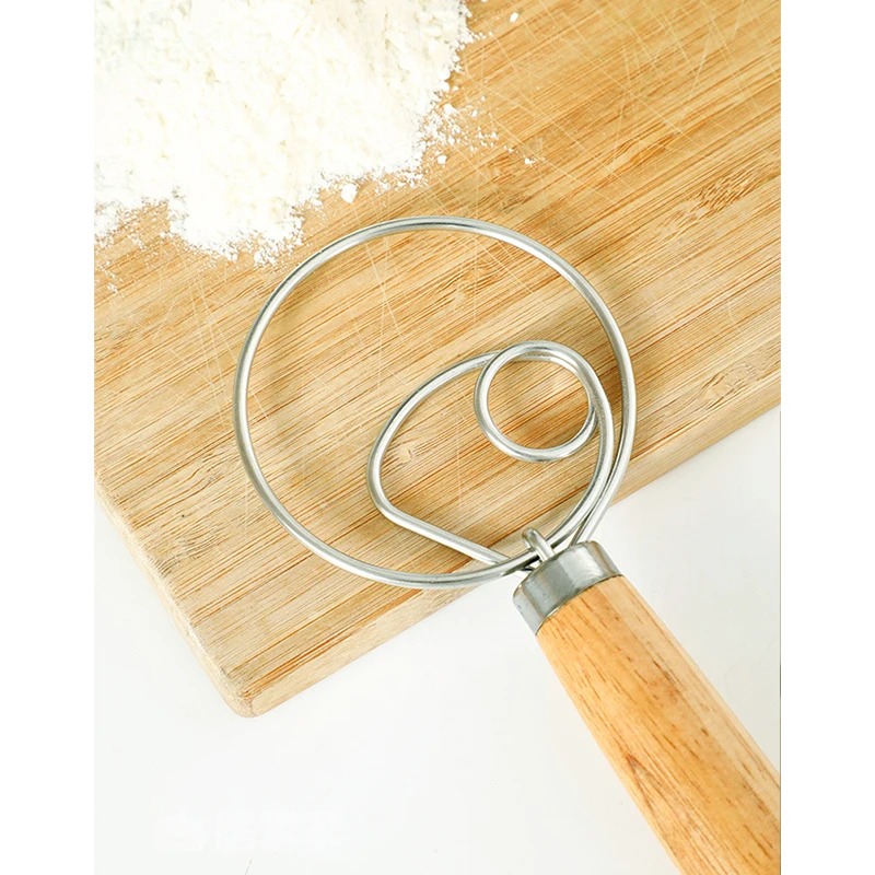 13inch Danish Dough Whisk Stai - Kitchen Baking Blender recension och pris