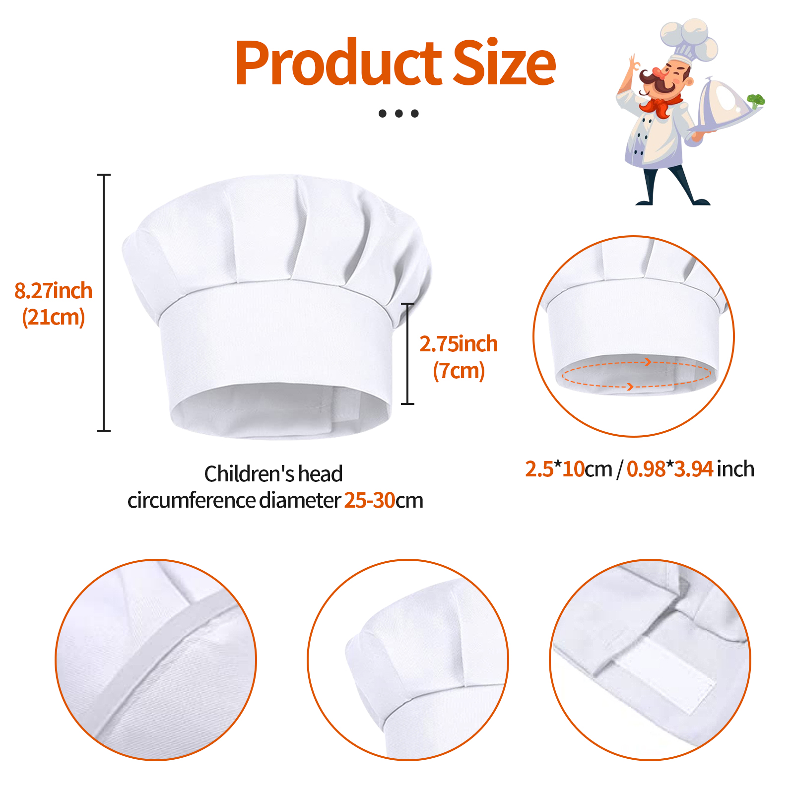 4pcs High 21cm Kid Baking Baby - Baking Kitchen Kids recension och pris